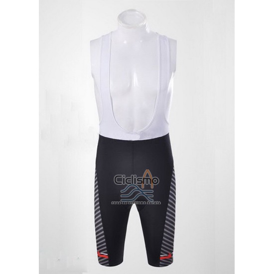 Trek Ropa Ciclismo Culotte Corto 2011 Mangas Cortas Negro y Blanco